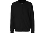 Neutral O73501 | Giacca Da Uomo Con Zip / 100% Cotone Equosolidale - Colore: Nero - Taglia: 3XL