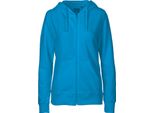 Neutral O83301 | Felpa Con Cappuccio E Zip Da Donna - Colore: Sapphire - Taglia: Xl