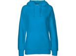 Neutral O83101 | Felpa Con Cappuccio Da Donna / Felpa Con Cappuccio / 100% Cotone Equosolidale - Colore: Sapphire - Taglia: Xl