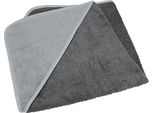 A&R 032.50 | Asciugamano Con Cappuccio Per Bambini / 75 X 75 Cm - Farbe: Grafite/Grigio Antracite/Grigio Antracite - GrößE: 75 X 75 Cm