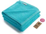 A&R 003.50 | Asciugamano Moda / 50 X 100 Cm - Colore: Blu Acqua - Dimensioni: 50 X 100 Cm