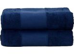 A&R 701.50 | Printme Asciugamano Da Bagno / 70 X 140 Cm - Colore: French Navy - Dimensioni: 70 X 140 Cm
