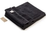 A&R 002.50 | Asciugamano Ospite Piccolo / 30 X 30 Cm - Colore: Nero - Dimensioni: 30 X 30 Cm