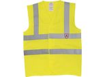 Gilet Ad Alta Visibilità Yoko, Ignifugo, Senza Maniche RW5456 (M) (Giallo)