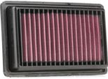 K&N 33-3043 Filtro Aria Motore: Filtro Di Ricambio Ad Alte Prestazioni, Premium, Lavabile, Con Prestazioni Migliorate, 2014-2019 (Twingo, Forfour, Fortwo, Cabrio)