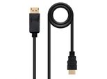 Cavo Displayport Nanocable 10.15.4305/ Displayport Maschio - Hdmi Maschio/ 5M/ Nero