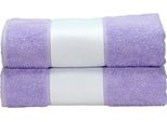 A&R AR081 | Asciugamano Da Bagno Subli-Me®, 70 X 140 Cm - Colore: Viola Chiaro - Dimensioni: 70 X 140 Cm