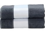 A&R AR081 | Asciugamano Da Bagno Subli-Me®, 70 X 140 Cm - Colore: Grafite - Dimensioni: 70 X 140 Cm