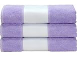 A&R AR080 | Asciugamano Subli-Me®, 50 X 100 Cm - Colore: Viola Chiaro - Dimensioni: 50 X 100 Cm