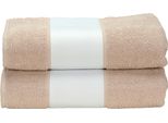 A&R AR081 | Asciugamano Da Bagno Subli-Me®, 70 X 140 Cm - Colore: Sabbia - Dimensioni: 70 X 140 Cm