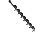 Nemaxx® B60 Testa Per Trivella Da Terra Per Trapano E Avvitatore A Batteria [60MM] – Testa Di Ricambio Per Trivelle Da Suolo, Trivelle Da Giardino E Perforatori – Nero