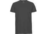 Neutral O61001 | Maglietta Uomo Aderente + Gots - Colore: Antracite - Taglia: Xl