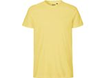 Neutral O61001 | Maglietta Uomo Aderente + Gots - Colore: Dusty Yellow - Taglia: Xxl