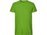 Neutral O61001 | Maglietta Uomo Aderente + Gots - Colore: Lime - Taglia: 3XL