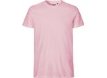 Neutral O61001 | Maglietta Aderente Da Uomo +Certificata Gots - Colore: Rosa Chiaro - Taglia: L
