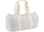 Westford Mill W814 | Earthaware Organic Barrel Bag / 50 X 25 X 25 Cm - Colore: Grigio Chiaro - Dimensioni: 50 X 25 X 25 Cm