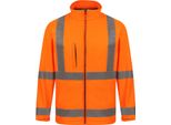 Korntex Kxsshj | Giacca Softshell Hi-Viz, En Iso 20471:2013 + A1:2016 - Colore: Arancio Segnale - Taglia: Xxl