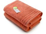 A&R AR504 | Asciugamano Da Bagno In Cotonelogico - 70 X 140 Cm - Colore: Rosa - Dimensioni: 70 X 140 Cm