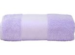 A&R AR077 | Print-Me® Big Towel - Asciugamano Da Bagno - 100 X 210 Cm - Colore: Viola Chiaro - Dimensioni: 100 X 210 Cm