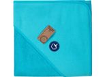 A&R 732.50 | Asciugamano Con Cappuccio Print-Me® Baby - 100 X 100 Cm - Colore: Blu Acqua - Dimensioni: 100 X 100 Cm