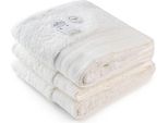 A&R AR603 | Asciugamano Eccellente Cotone Deluxe - 60 X 110 Cm - Colore: Bianco Vero - Dimensioni: 60 X 110 Cm