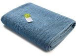 A&R AR506 | Telo Mare Biologico In Cotonelogico - 100 X 180 Cm - Colore: Blu Jeans - Dimensioni: 100 X 180 Cm