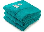 A&R AR603 | Asciugamano Eccellente Cotone Deluxe - 60 X 110 Cm - Colore: Blu Profondo - Dimensioni: 60 X 110 Cm