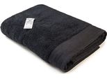 A&R AR606 | Telo Mare Excellent Deluxe In Cotone - 100 X 180 Cm - Colore: Molto Nero - Dimensioni: 100 X 180 Cm