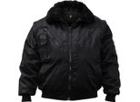Korntex Kxpj | Giacca Da Pilota, Giacca Da Pilota Quattro In Uno - Colore: Nero - Taglia: Xs