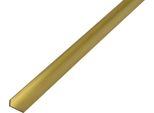 Alberts 497569 Profilo Angolare, Ottone, 1000 X 20 X 15 Mm, Set Da 2