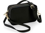 Bagbase BG758 | Boutique Cross Body Bag Look Pelle - Colore: Nero - Dimensioni: 21 X 13 X 7 Cm