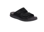 Rohde Zoccoli Da Uomo In Pelle Con Chiusura A Velcro Alassio 6240, Misura:42 Eu, Colore:Nero