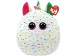 Ty - Squish A Boo - Cuscino Di Peluche - Unicorno Harmony - 35 Cm Circa
