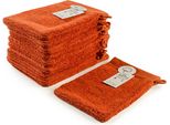 A&R 601.50 | Guanto Da Lavaggio Eccellente Deluxe 16 X 22 Cm Guanto Da Lavaggio - Colore: Rosso Mattone - Misura: 16 X 22 Cm