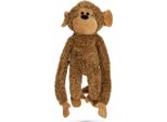 Beeztees Scimmia Vik - Giocattolo Per Cani - Peluche - Marrone - 40X20X13 Cm