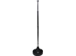 Oehlbach Radio Rod Dab+ Antenna | Antenna Radio Per La Ricezione Dab+ E Fm/Ukw | Antenna Dab Retrattile Con Base Magnetica | Antenna Per Interni Con Adattatore Per Connettore F | Nero