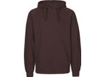 Neutral O63101 | Felpa Con Cappuccio Da Uomo / Felpa Con Cappuccio / 100% Cotone Equo E Solidale - Colore: Marrone - Taglia: Xxl