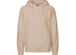 Neutral O63101 | Felpa Con Cappuccio Da Uomo / Felpa Con Cappuccio / 100% Cotone Equo E Solidale - Colore: Sabbia - Taglia: S