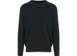 Ecologie EA062 | Maglione Taroko Rain Da Uomo, Polsini E Scollo A Coste - Colore: Nero - Taglia: L