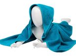 A&R 032.50 | Asciugamano Con Cappuccio Per Bambini / 75 X 75 Cm - Farbe: Blu Profondo/Blu Profondo/Blu Profondo - GrößE: 75 X 75 Cm