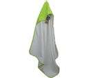 A&R 731.50 | Print-Me® Baby Asciugamano Con Cappuccio Asciugamano Con Cappuccio - 75 X 75 Cm - Colore: Bianco/Verde Lime/Verde Lime - Dimensioni: 75 X 75 Cm