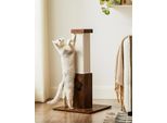 Feandrea Tiragraffi Per Gatti, Altezza 73 Cm Tiragraffi In Sisal, Marrone Vintage