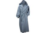 A&R 028.50 | Robezz® Accappatoio In Waffle Con Cappuccio Accappatoio Con Cappuccio - Colore: Blu Jeans - Taglia: S/M
