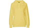 Neutral O83101 | Felpa Con Cappuccio Da Donna / Felpa Con Cappuccio / 100% Cotone Equosolidale - Colore: Giallo Polvere - Taglia: Xl