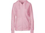 Neutral O83301 | Felpa Con Cappuccio Con Zip Da Donna - Colore: Rosa Chiaro - Taglia: Xl