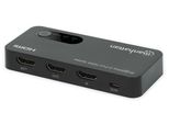 Manhattan 207614 Manhattan Splitter Hdmi A 2 Porte 4K@60Hz Con Downscaling 18G