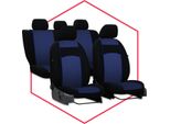 Coprisedili Auto Coprisedili Universali Per Fiat Sedici Passeggeri Set Di 3 Blu