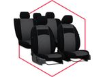 Coprisedili Per Auto Coprisedili Universali Per Fiat Sedici Passeggeri Set Di 3 Grigio