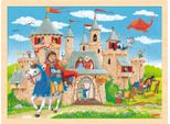 Goki Puzzle In Legno Castello Del Cavaliere 96 Pezzi