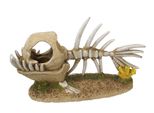 Ornamenti Ad Acqua "Monsterfisch Skelett"" 22,8 X 8,5 X 13 Cm"